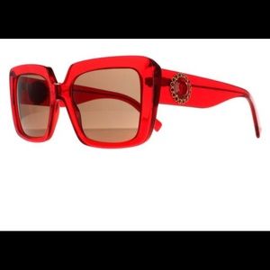 Beautiful Versace red sunglasses